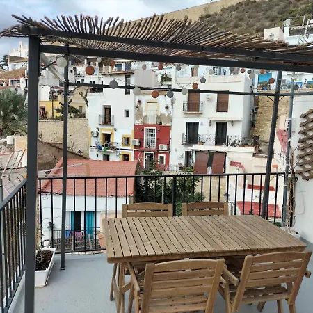 Holiday home Private Terrace-romantic-sea, Castle Views-central *